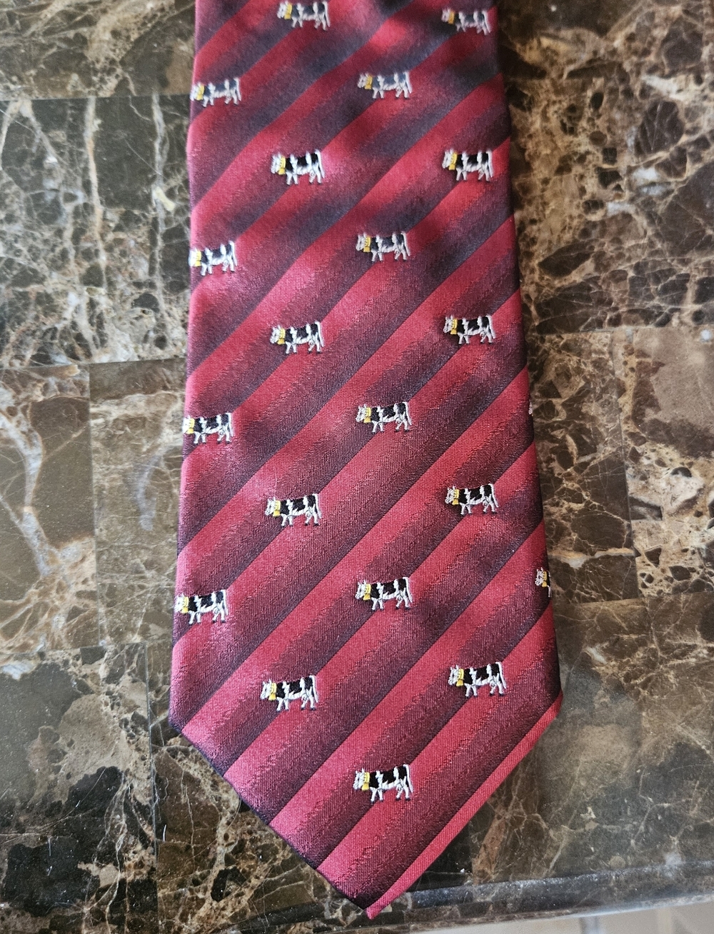 Cow Tie, MENS TIE, MICHEL JORDI COWS TIE